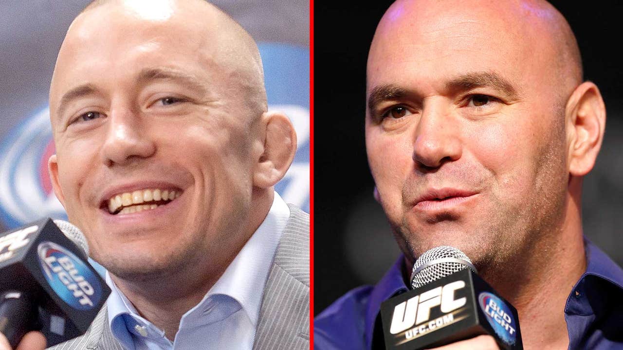 Georges St-Pierre makes it clear: "I'm not angry at Dana White"